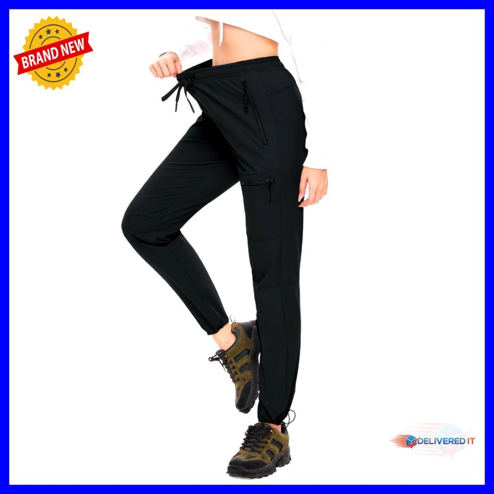Women's Hiking Pants Tall Inseam 30-36" Lightweight Water Resistant Cargo